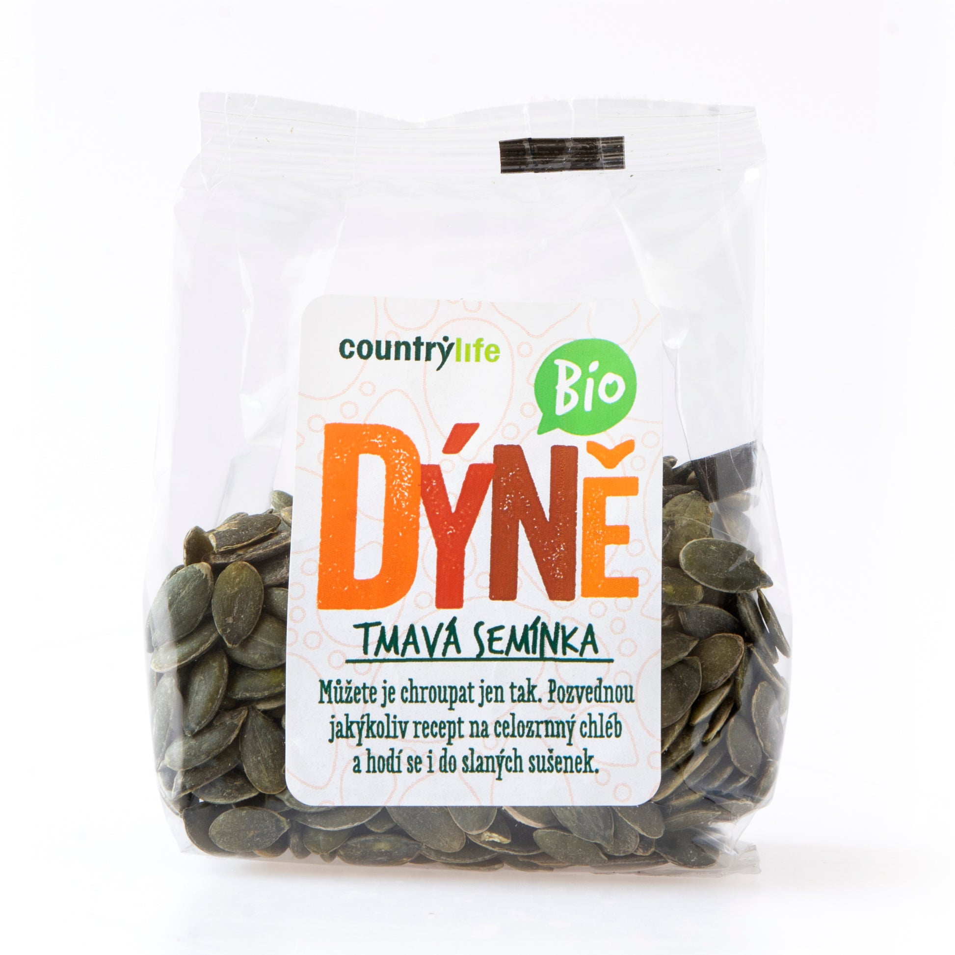 130040 Dýňová semínka tmavá 100 g BIO   COUNTRY LIFE-2
