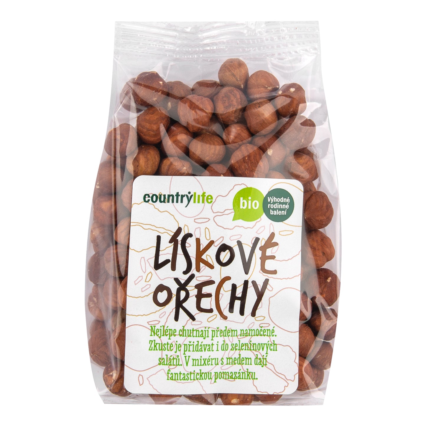 140027 Lískové ořechy 250 g BIO   COUNTRY LIFE-1