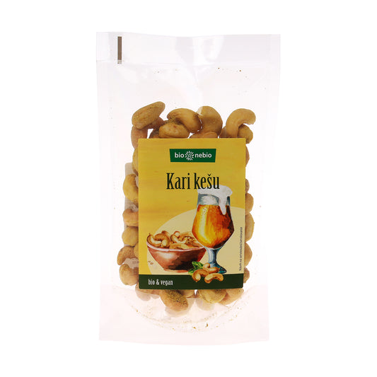 140083 Ořechy kešu kari pražené 100 g BIO   BIO NEBIO-1
