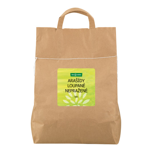 140087 Arašídy loupané nepražené 3 kg BIO   BIO NEBIO-1