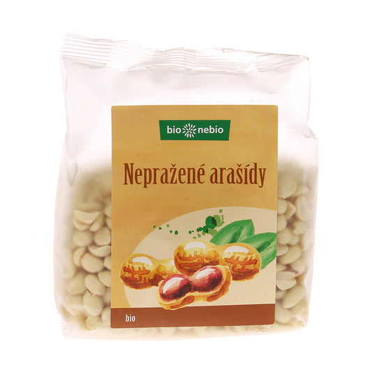 140093 Arašídy loupané nepražené 200 g BIO   BIO NEBIO-1