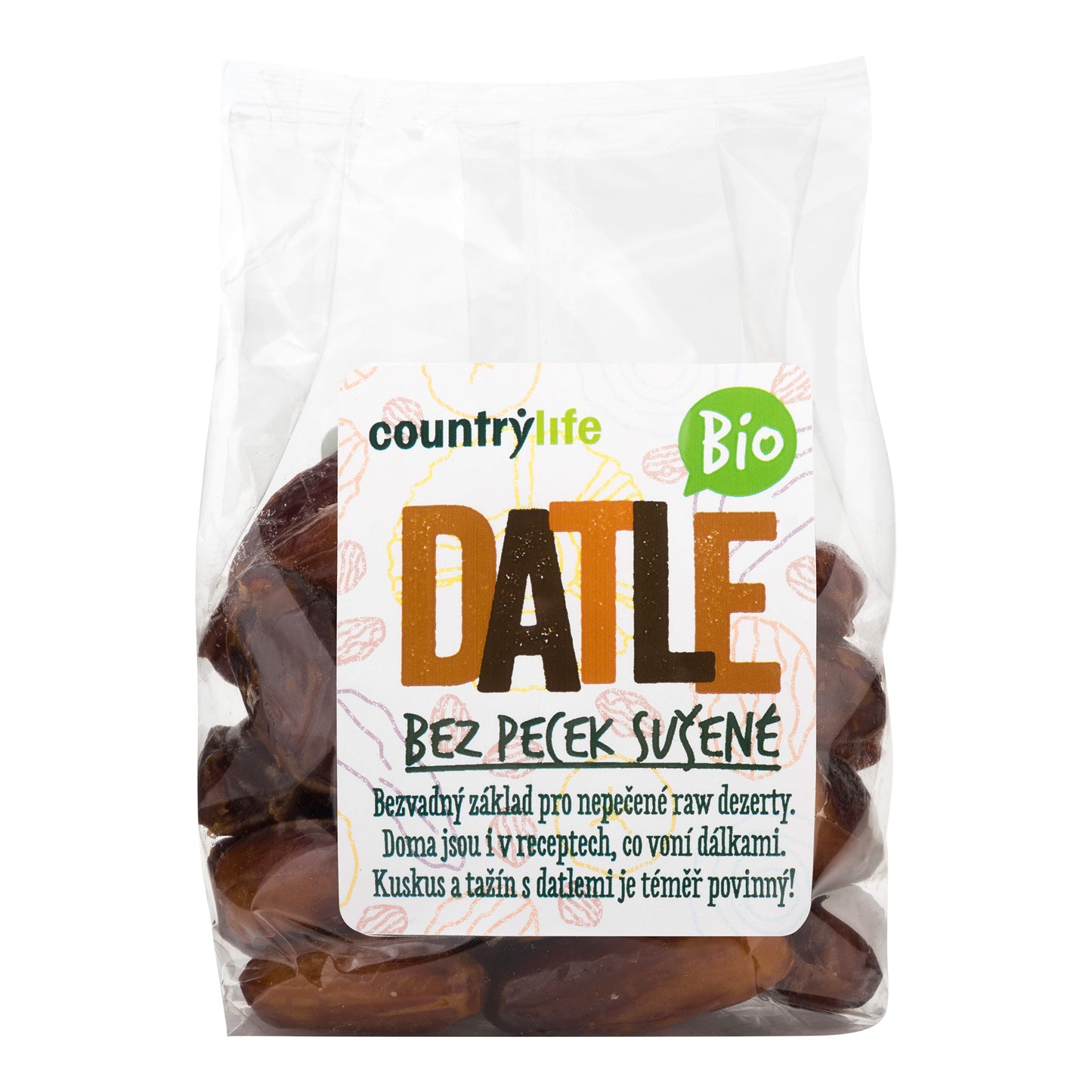 150046 Datle sušené bez pecek 250 g BIO   COUNTRY LIFE-1