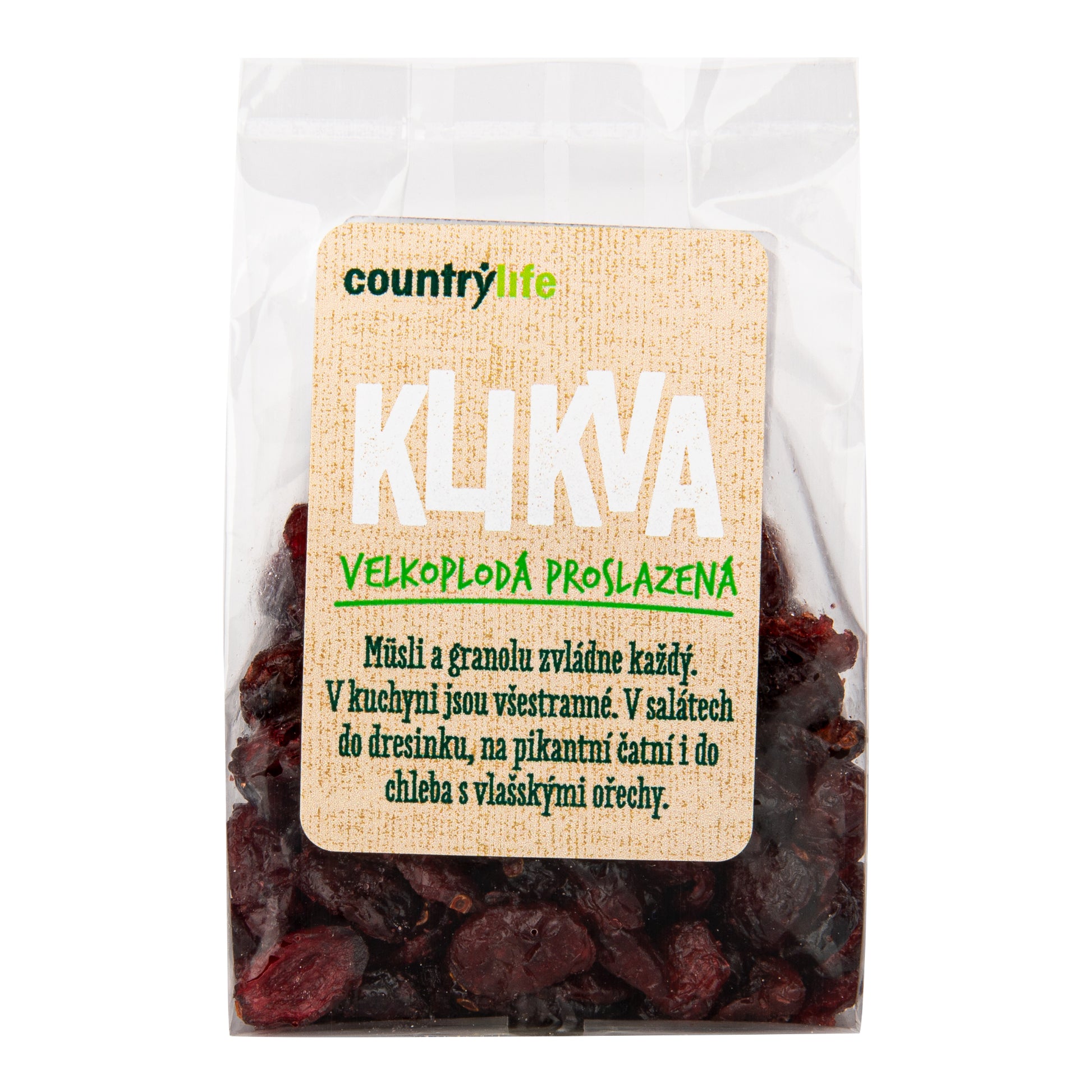 152049 Klikva velkoplodá proslazená 100 g   COUNTRY LIFE-3