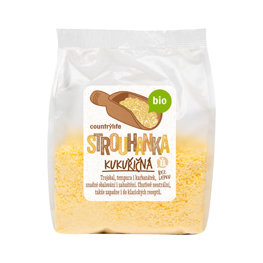 210019 Strouhanka kukuřičná 200 g BIO   COUNTRY LIFE-1