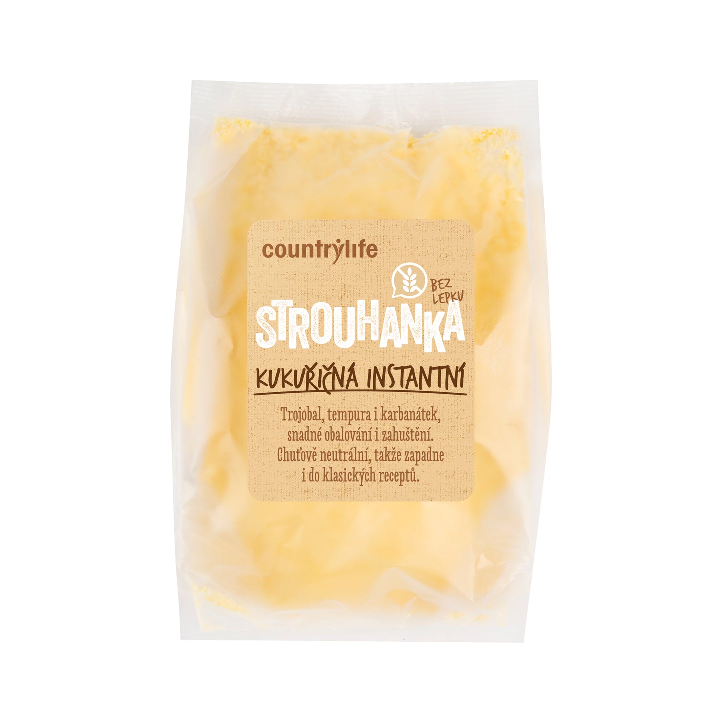 213007 Strouhanka kukuřičná instantní 200 g   COUNTRY LIFE-1
