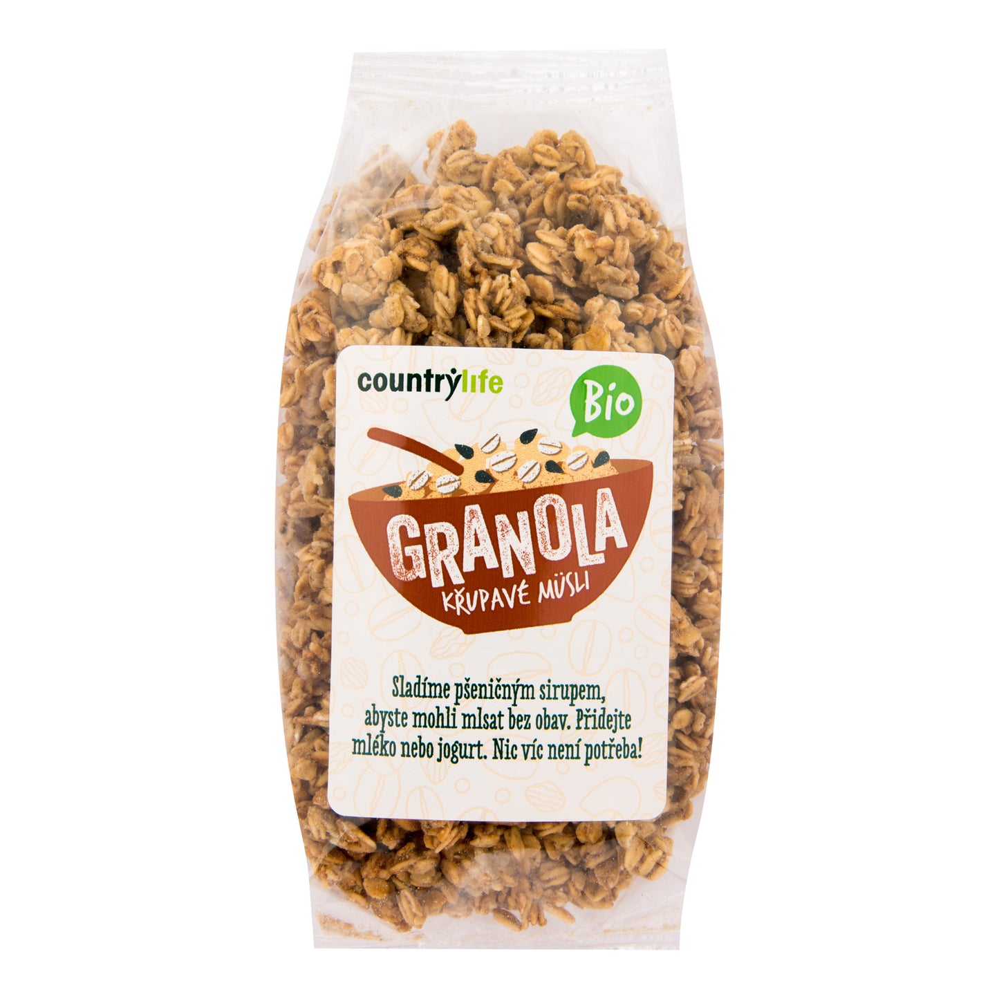 230050 Granola - Křupavé müsli 350 g BIO   COUNTRY LIFE-1