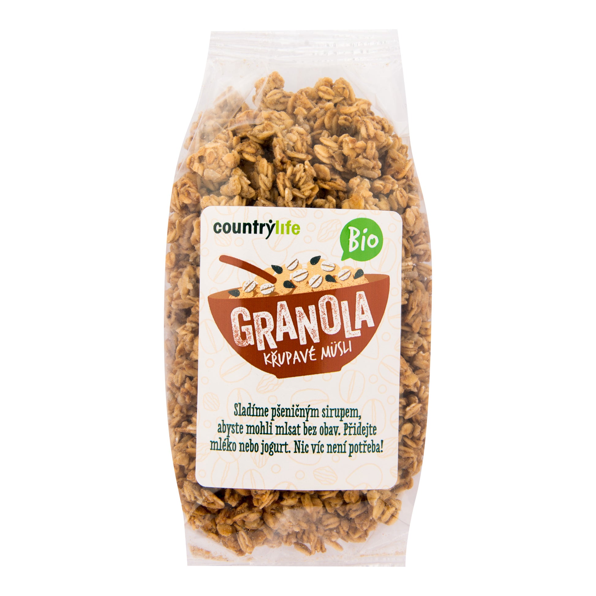 230050 Granola - Křupavé müsli 350 g BIO   COUNTRY LIFE-1