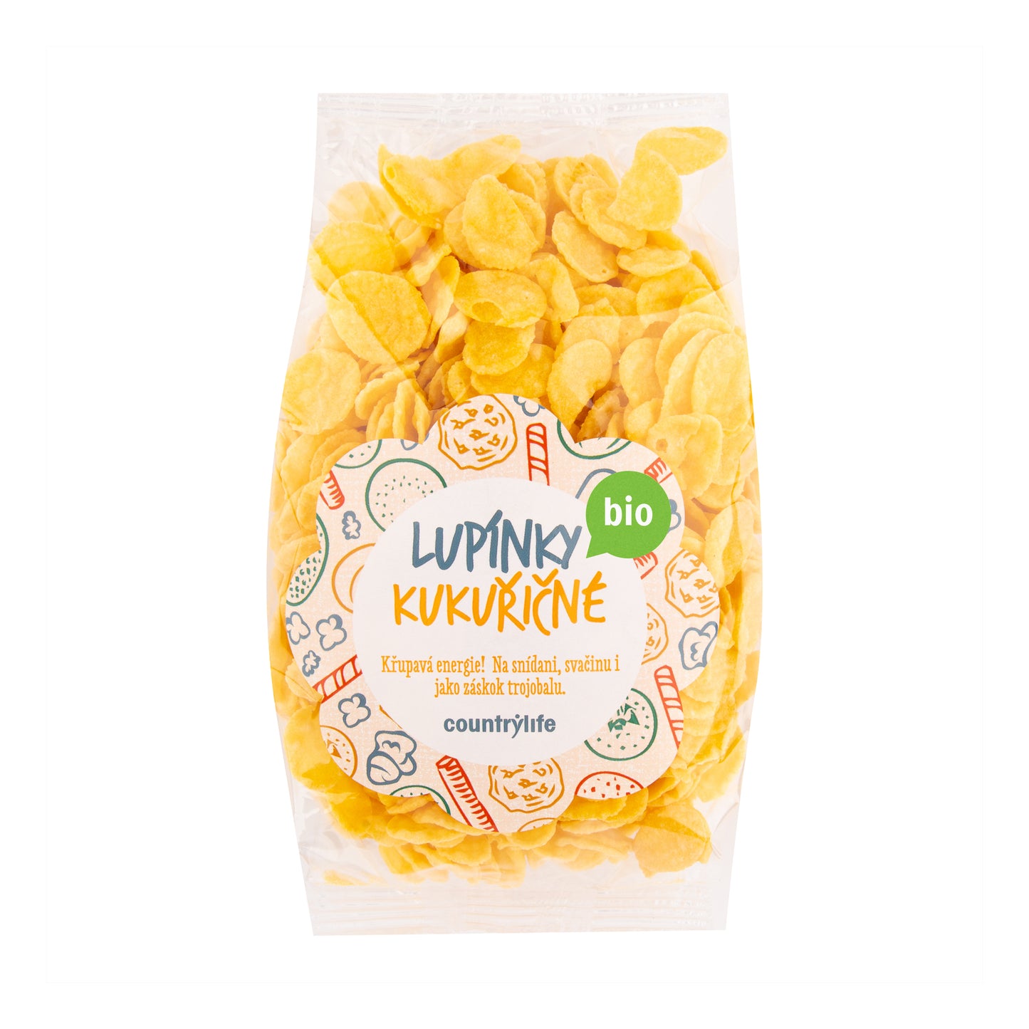 230059 Lupínky kukuřičné 200 g BIO   COUNTRY LIFE-1