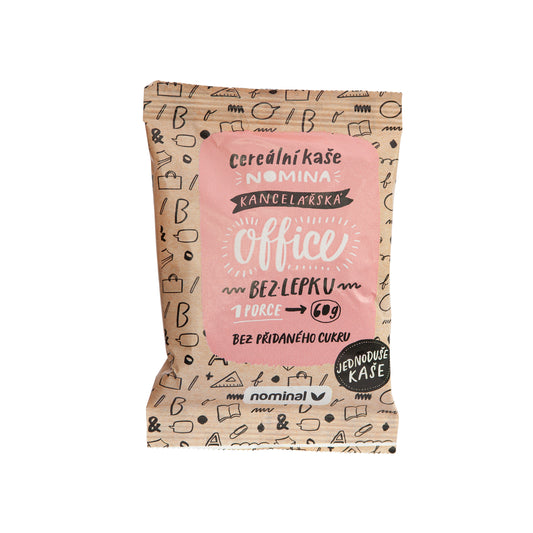 233047 Kaše cereální kancelářská bezlepková Nomina 60 g   NOMINAL-1