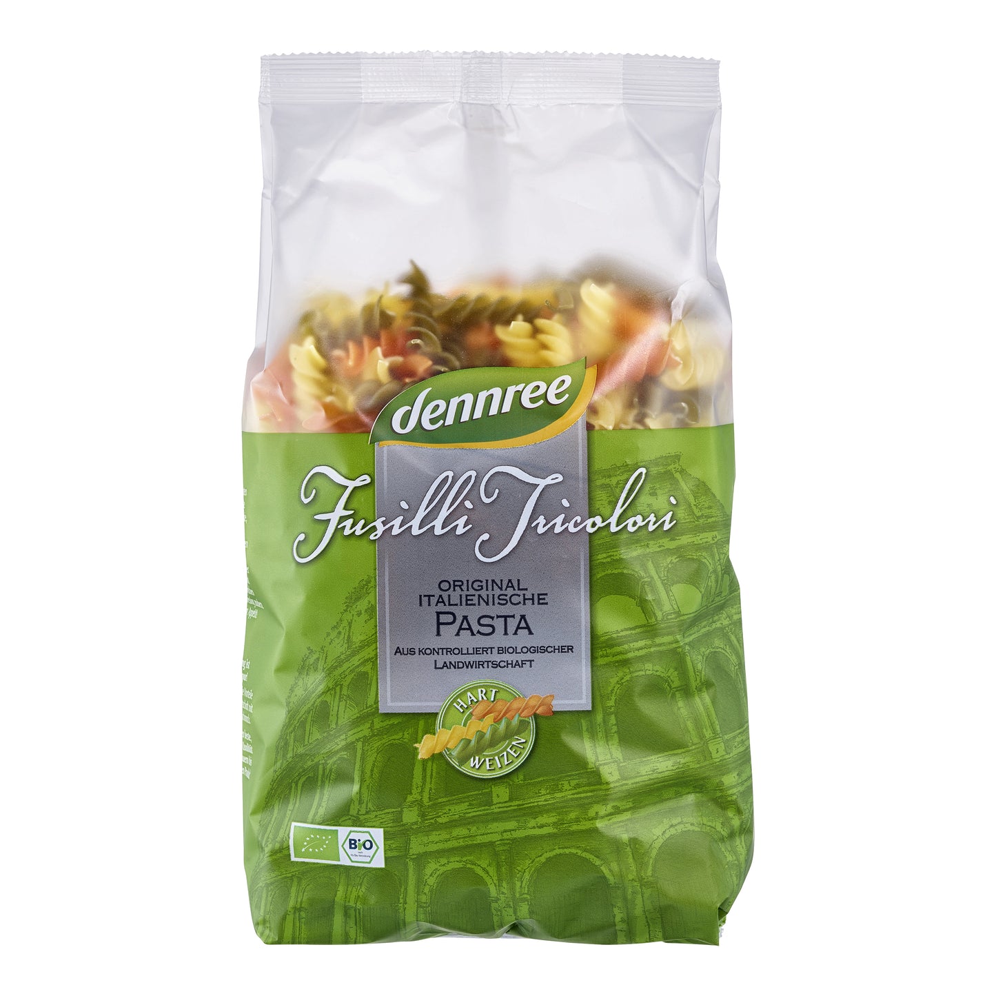 260159 Těstoviny Fusilli Tricolori 500 g BIO   DENNREE-1