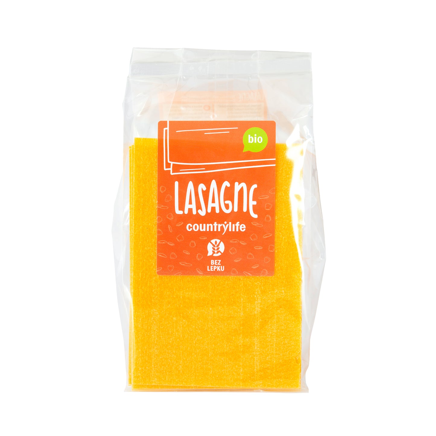 260190 Těstoviny lasagne kukuřično-rýžové 250 g BIO   COUNTRY LIFE-1