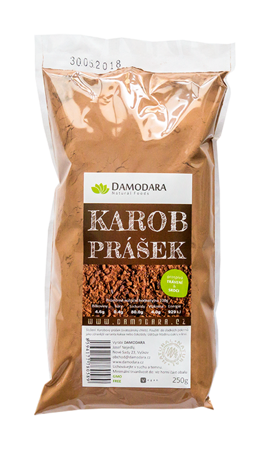 DAMODARA Karobový prášok 250g
