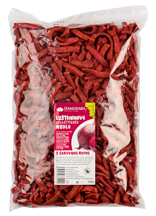 DAMODARA Celestýnské strukovinové rezance repové 500g
