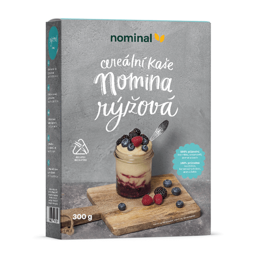 NOMINAL cereálna kaša ryžová 300g