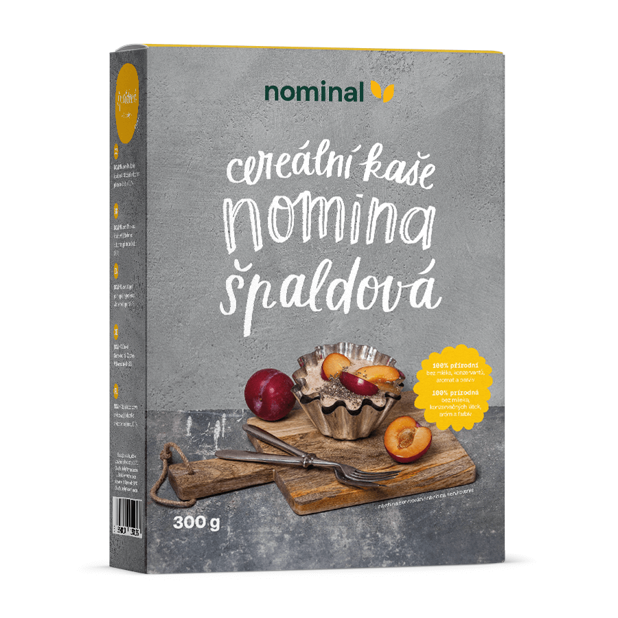 NOMINAL cereálna kaša špaldová 300g