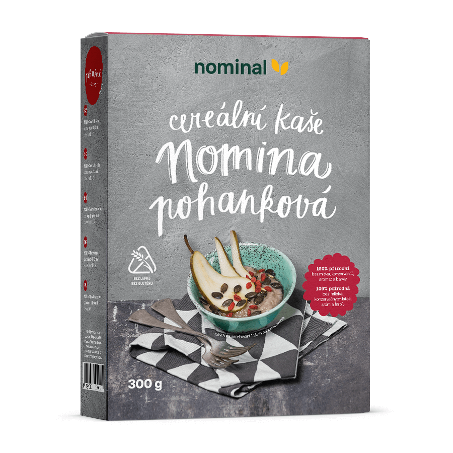 NOMINAL cereálna kaša pohanková 300g