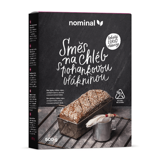 NOMINAL zmes na chlieb s pohánkovou vlákninou 500g