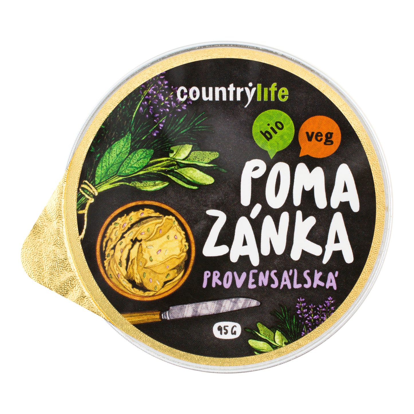 310017 Pomazánka provensálská 95 g BIO   COUNTRY LIFE-2