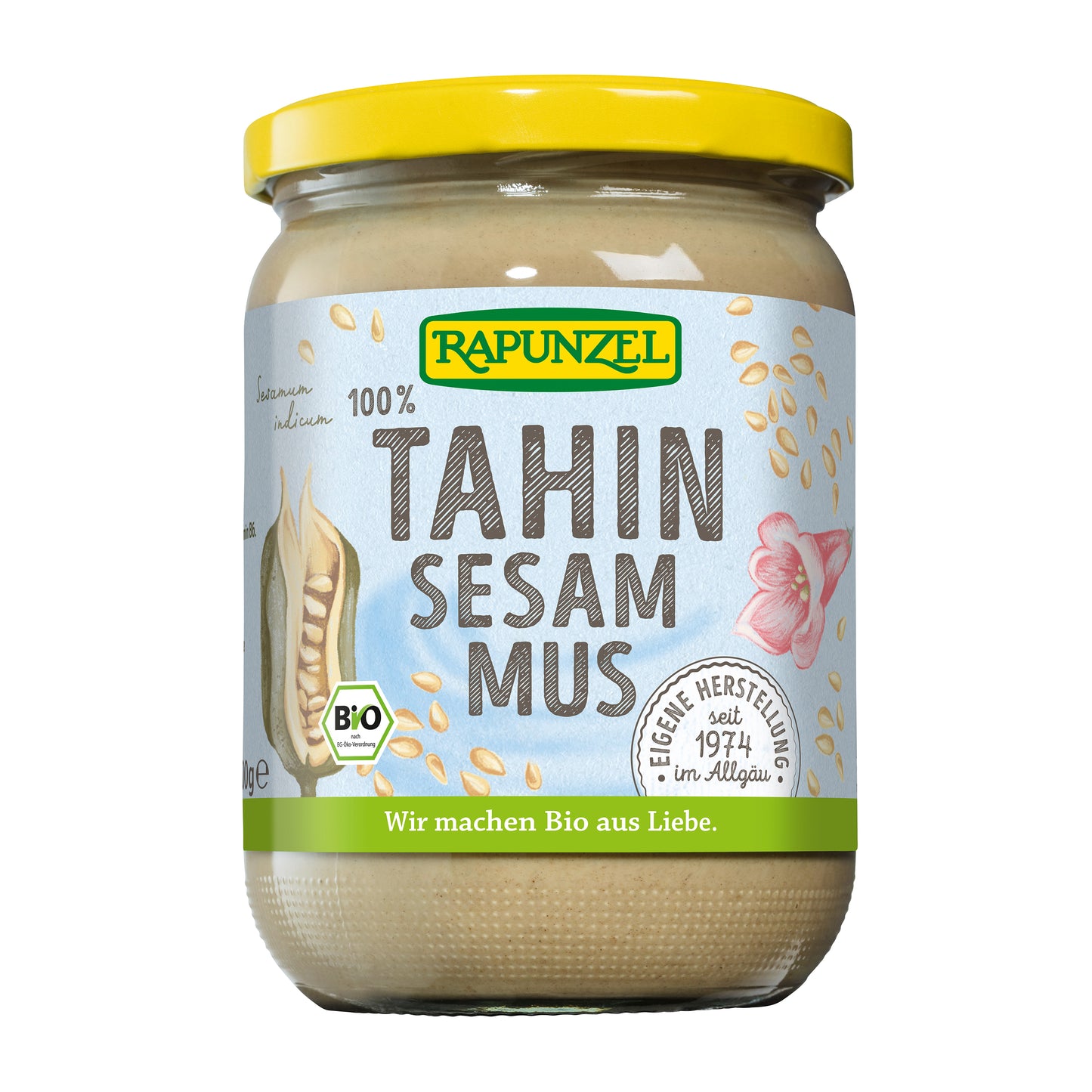 313016 Tahini pasta sezamová 100 % 500 g BIO   RAPUNZEL-1