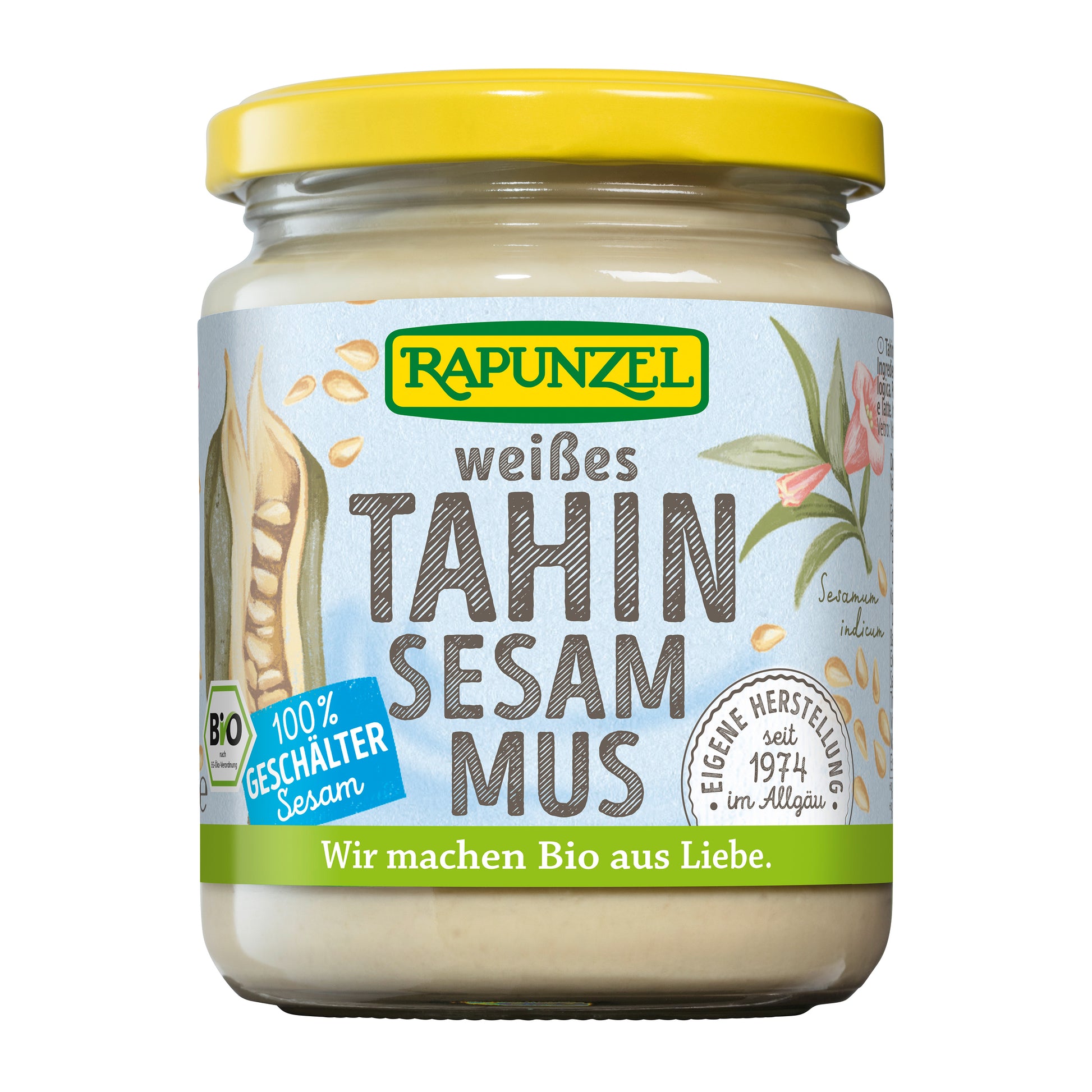 313018 Tahini bílé sezamová pasta 100 % 250 g BIO   RAPUNZEL-1