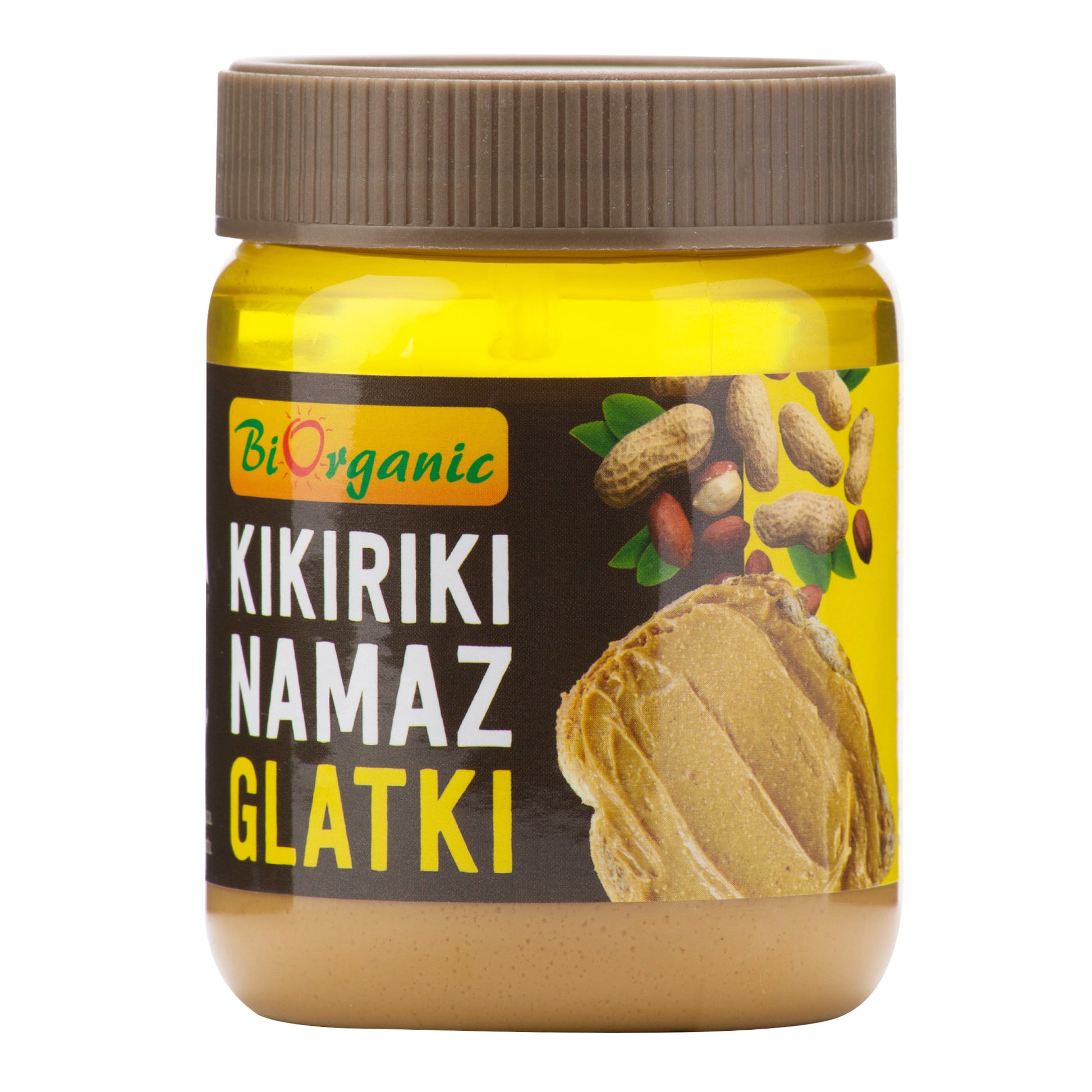 321014 Krém arašídový jemný 340 g BIO   BIORGANIC-1