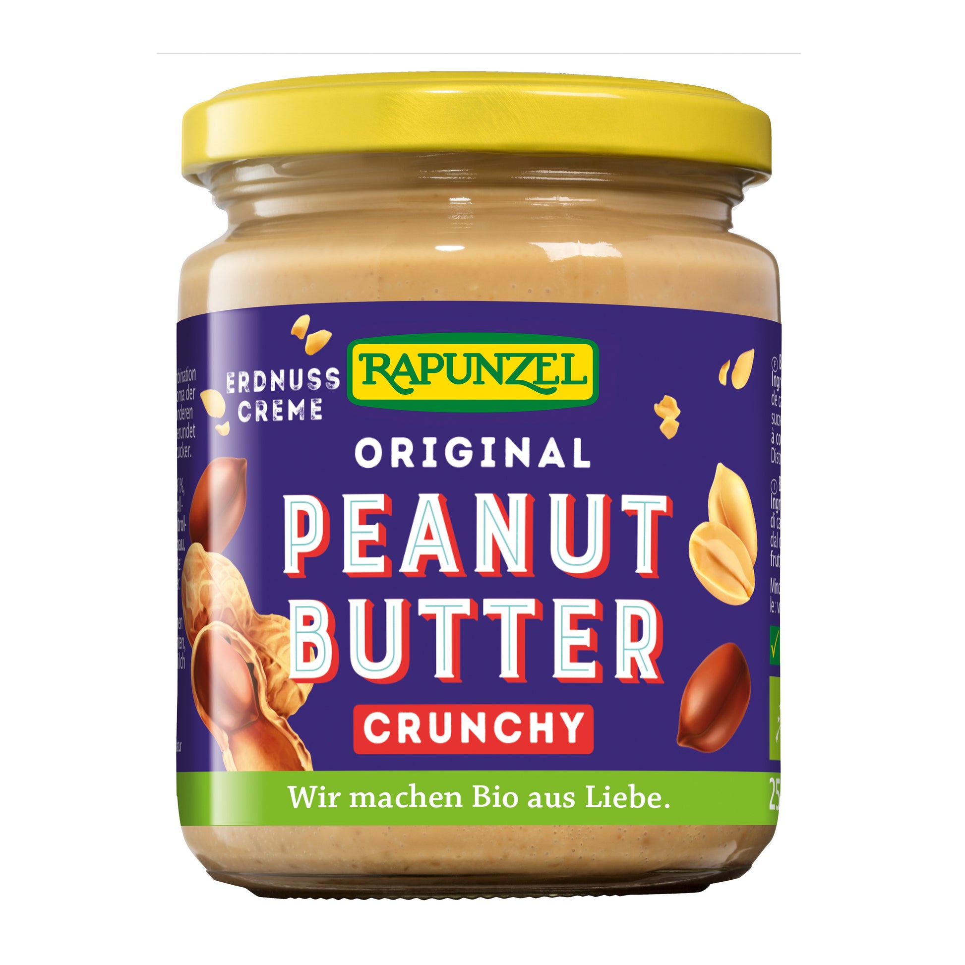 325350 Pomazánka arašídová křupavá 250 g BIO   RAPUNZEL-1