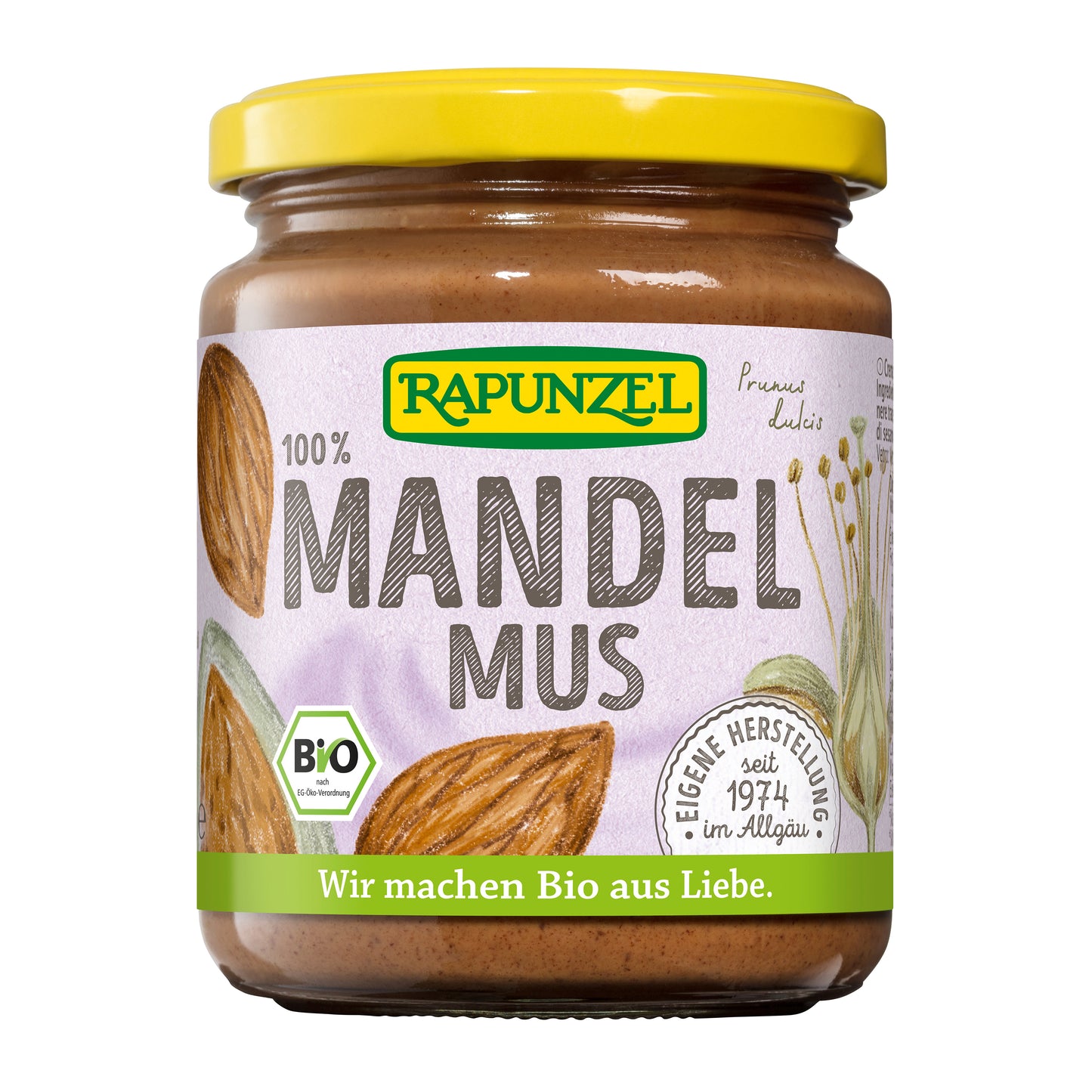 325353 Pasta z pražených mandlí 100 % 250 g BIO   RAPUNZEL-1