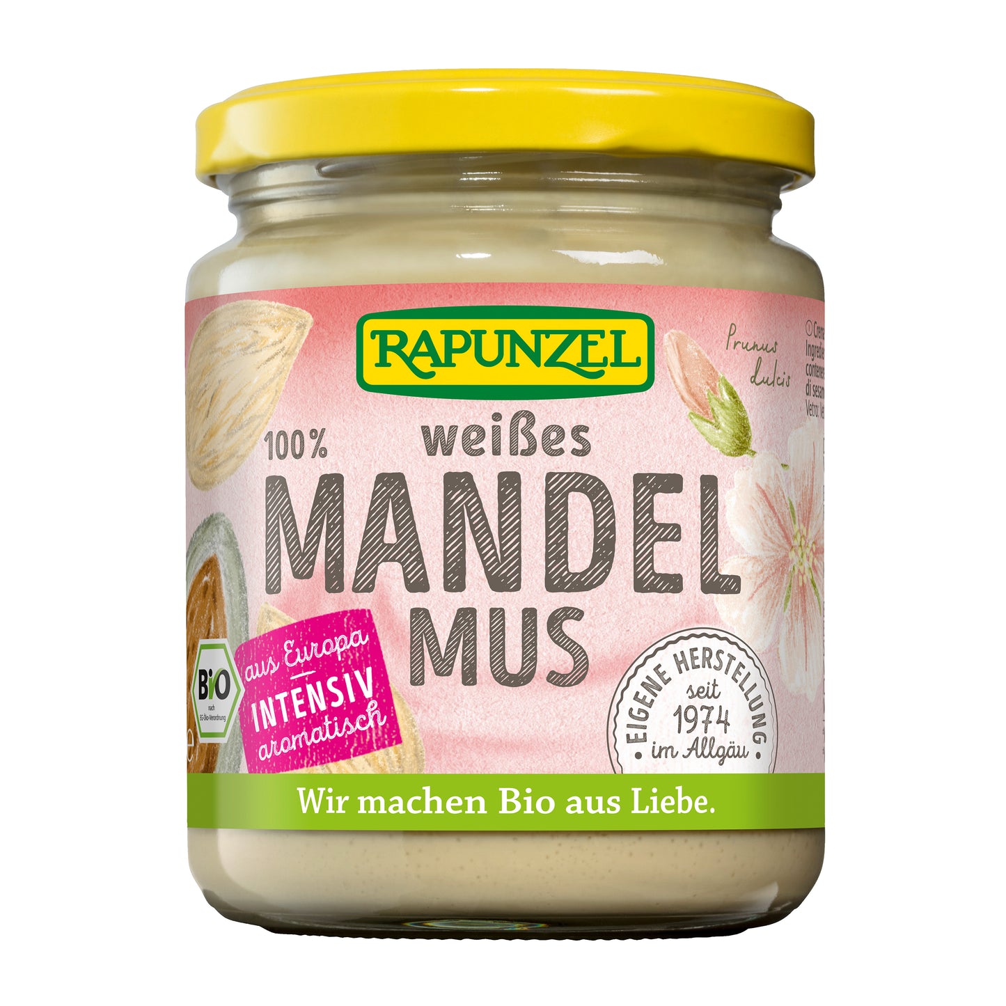 325354 Pasta z nepražených mandlí 100 % 250 g BIO   RAPUNZEL-1