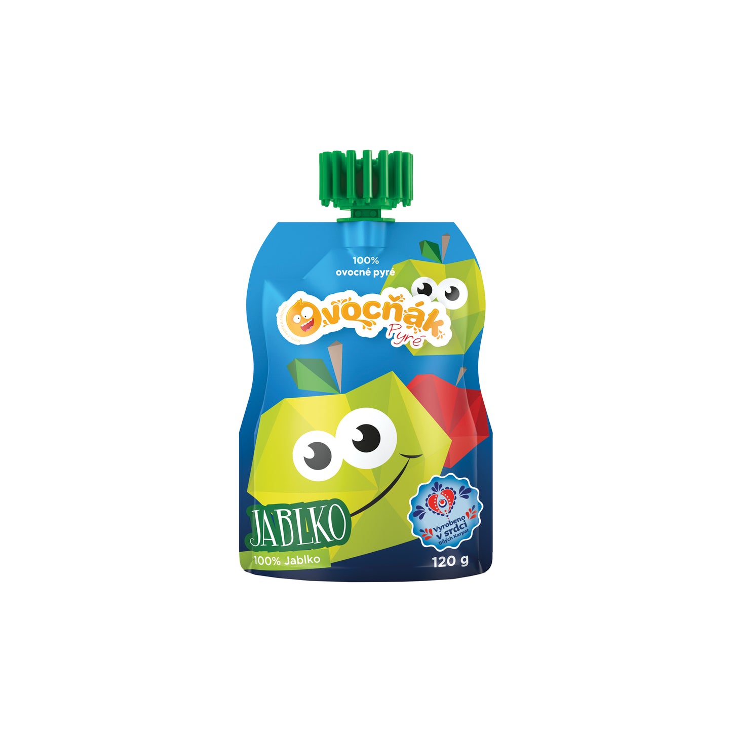 332051 Kapsička jablko 100 %  120 g   OVOCŇÁK-1