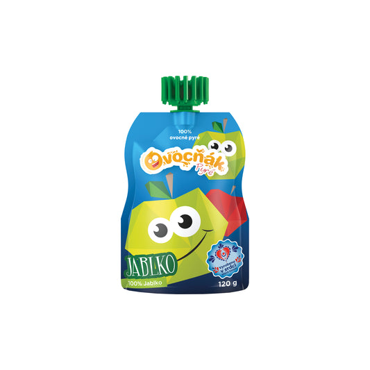 332051 Kapsička jablko 100 %  120 g   OVOCŇÁK-1