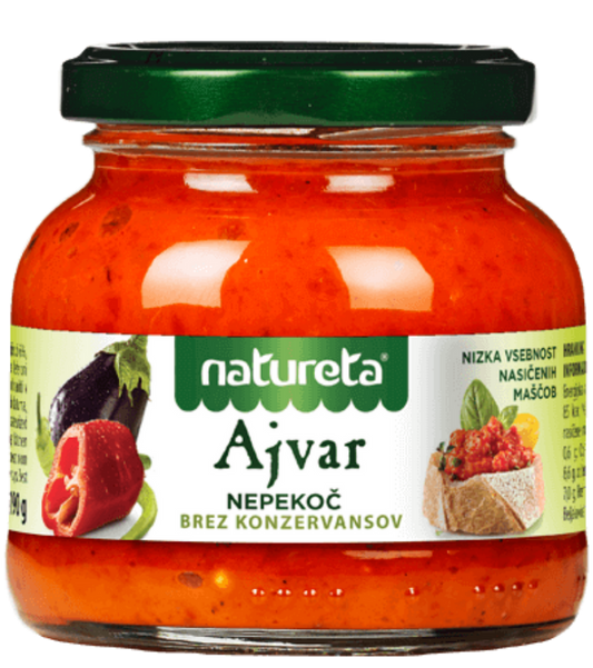 Natureta Ajvar jemný 290g