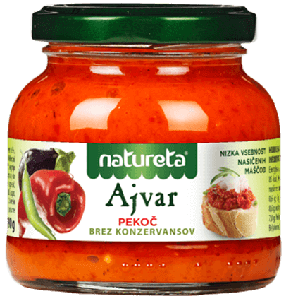 Natureta Ajvar pikantný 290g