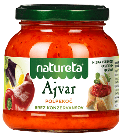 Natureta Ajvar jemne pálivý 290g