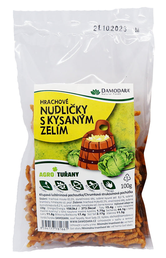 DAMODARA Rezance s kyslou kapustou 100g