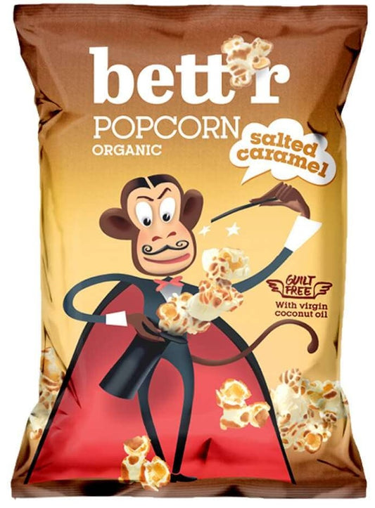 bett'r Popcorn slaný karamel bio 60 g