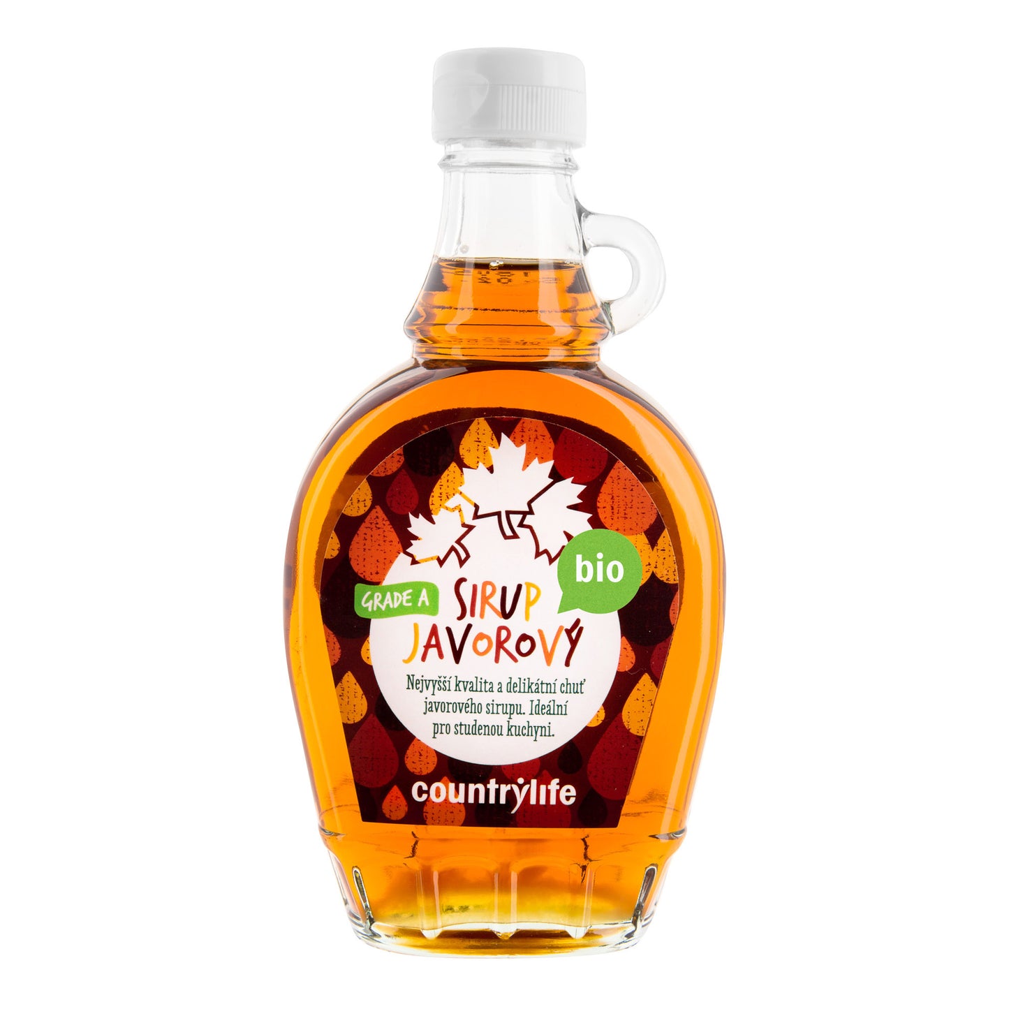 420006 Sirup javorový Grade A 250 ml BIO   COUNTRY LIFE-1