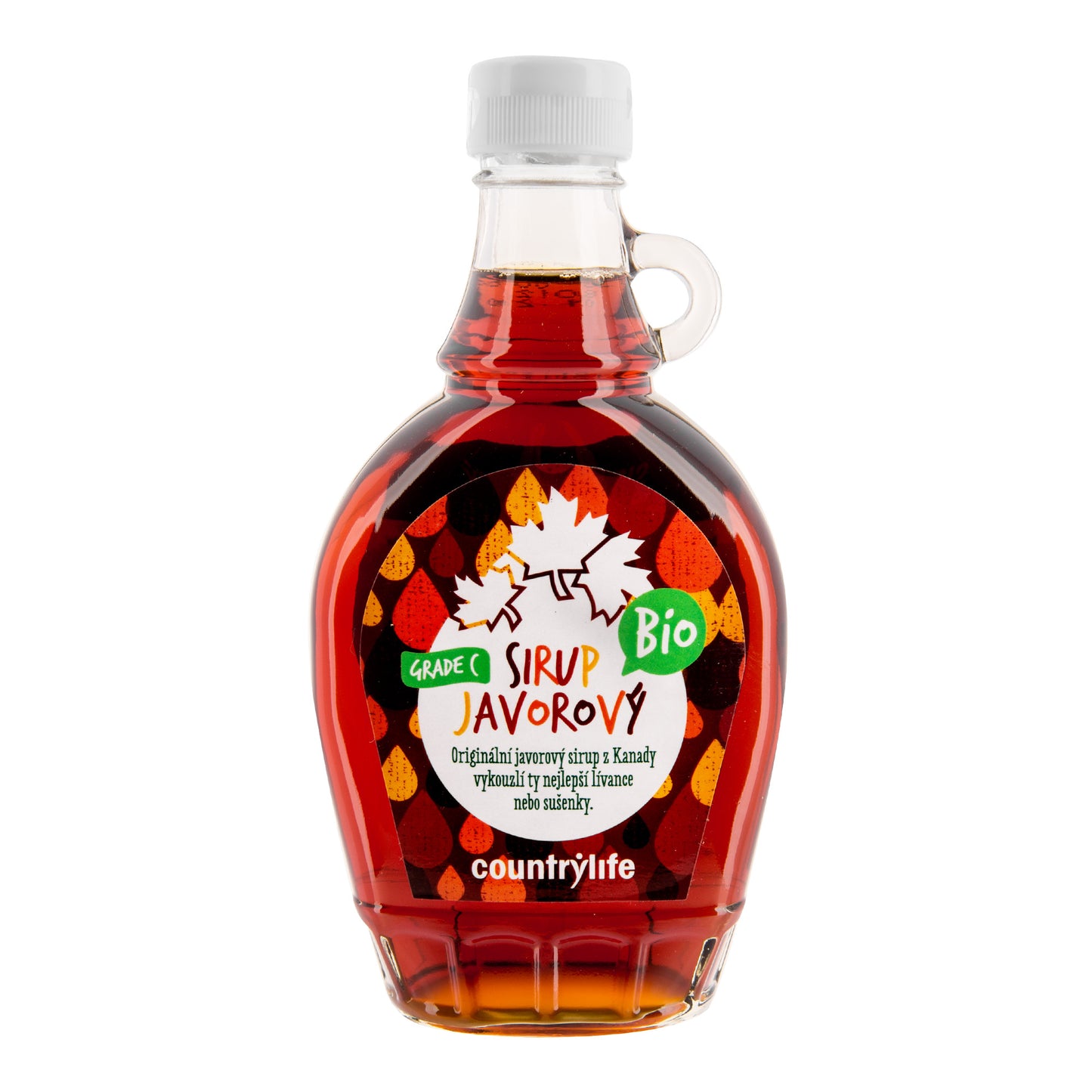 420034 Sirup javorový Grade C 250 ml BIO   COUNTRY LIFE-1