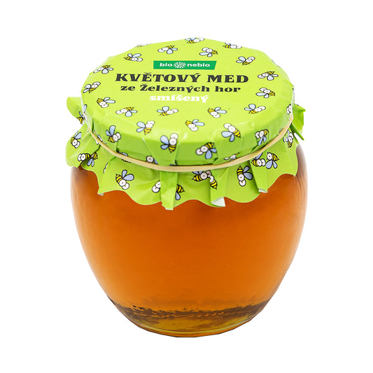420143 Med květový ze Železných hor smíšený 650 g BIO   BIO NEBIO-1