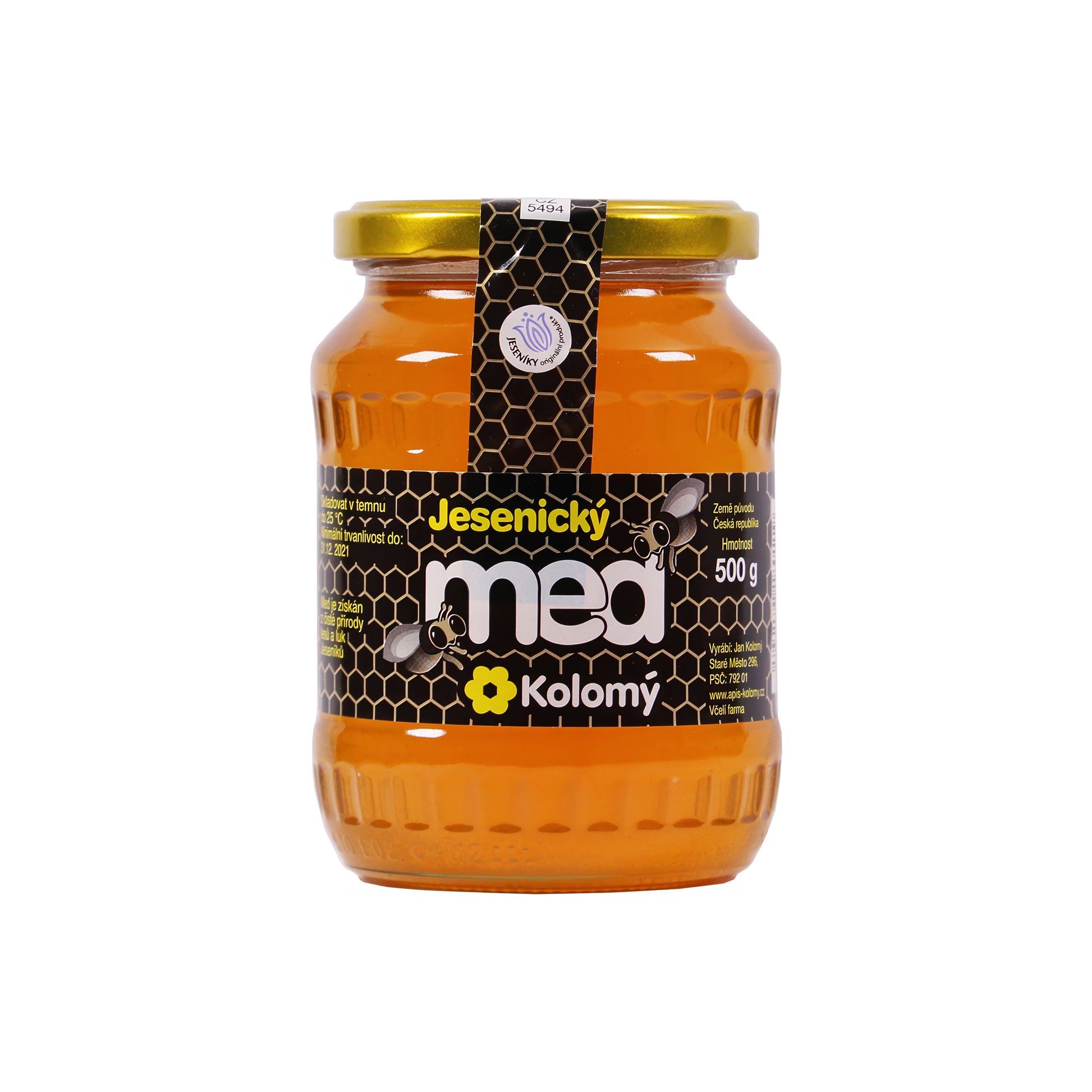 420160 Med lipový 950 g   KOLOMÝ-1
