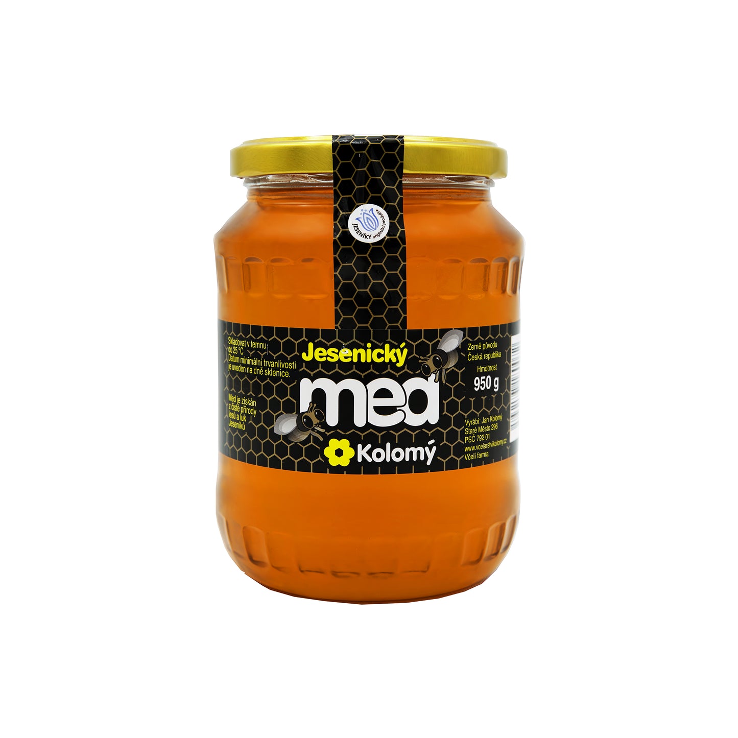 420161 Med květový 950 g   KOLOMÝ-1