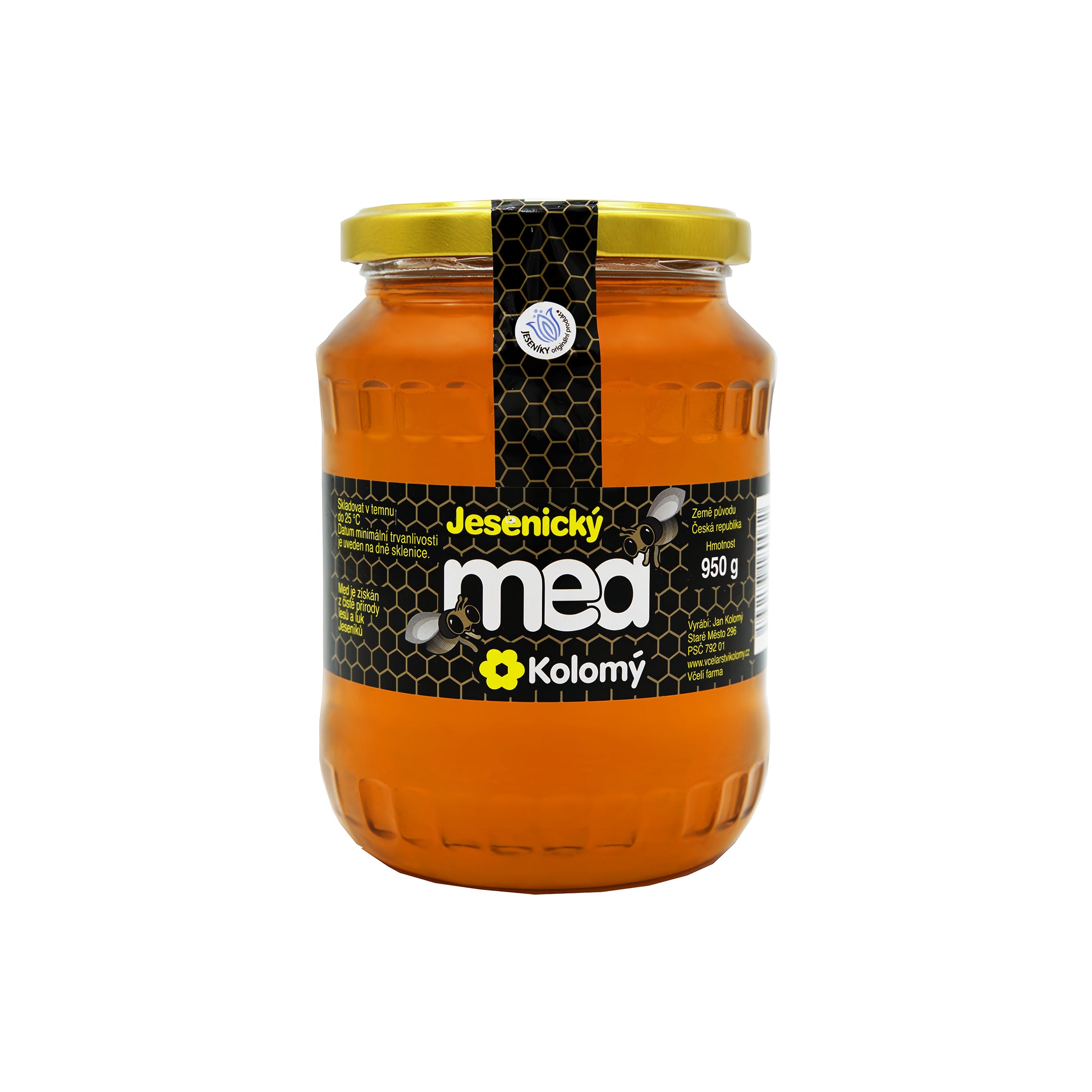 420161 Med květový 950 g   KOLOMÝ-1