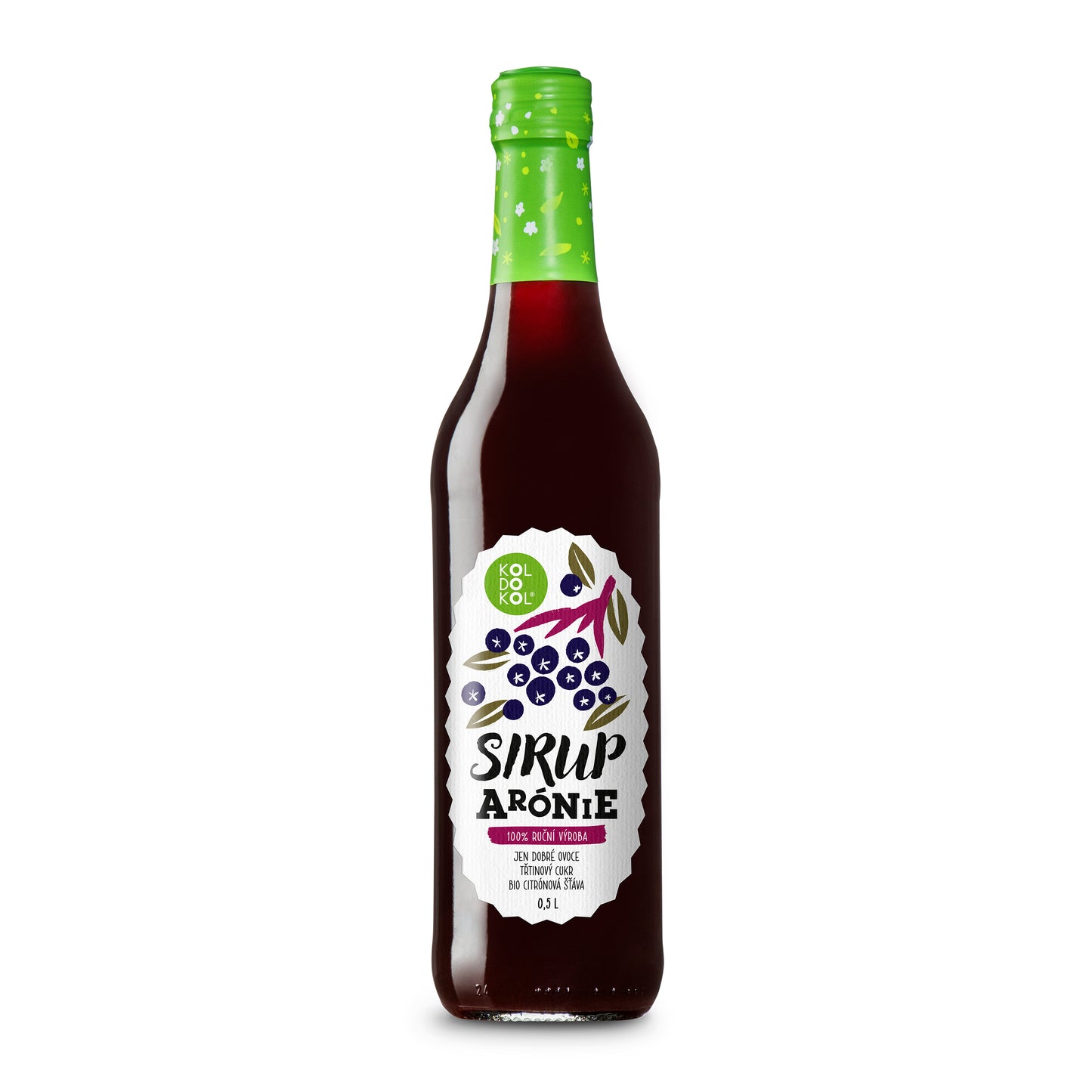 420170 Sirup arónie 500 ml BIO   KOLDOKOL-1