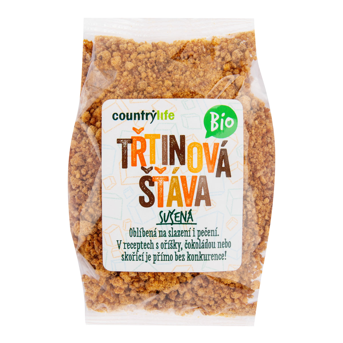 421035 Třtinová šťáva sušená 250 g BIO   COUNTRY LIFE-1