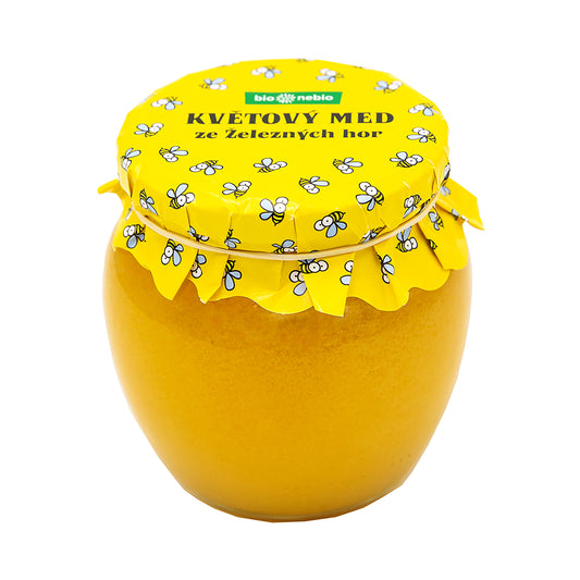 423069 Med květový ze Železných hor 650 g   BIO NEBIO-1