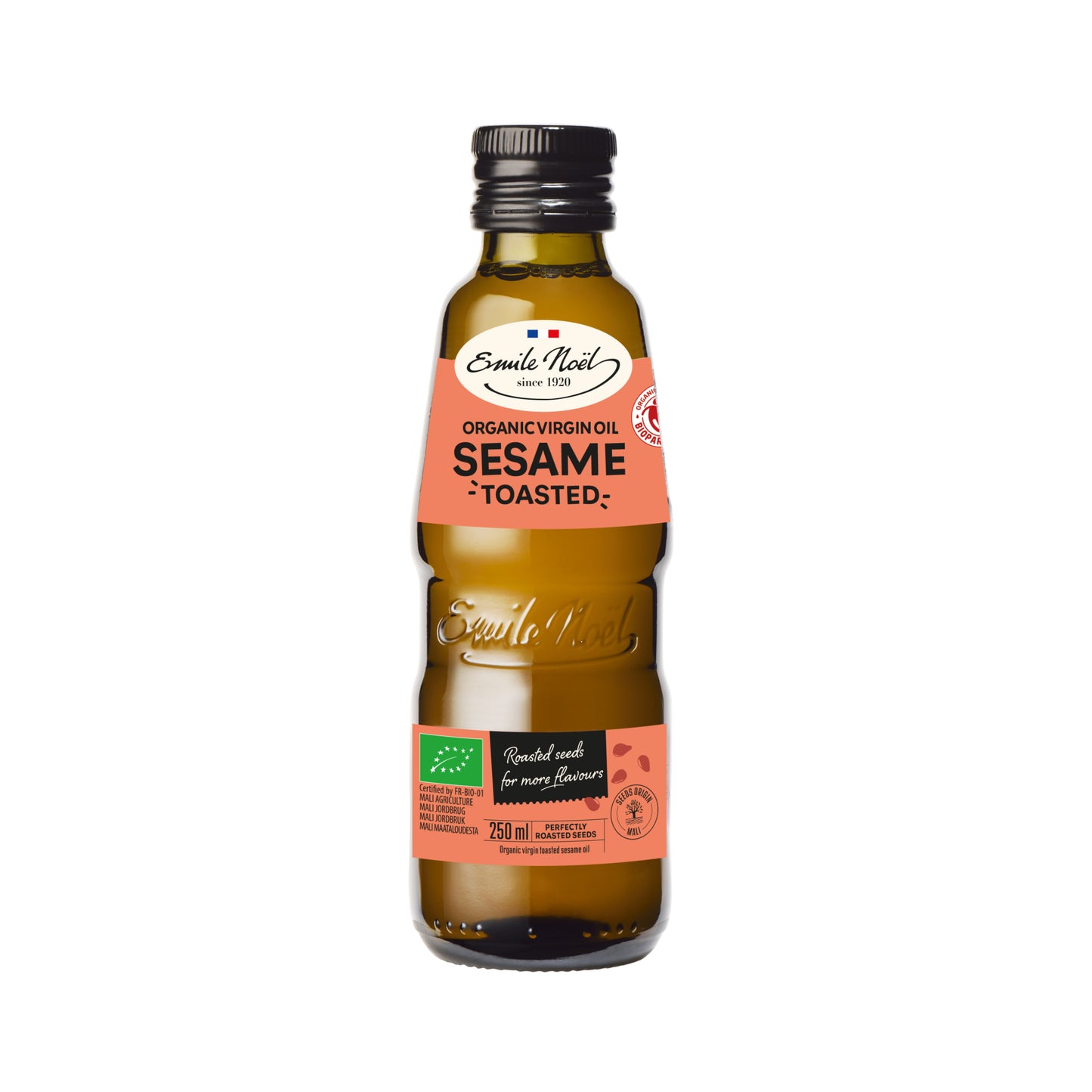 430039 Olej z praženého sezamu 250 ml BIO   EMILE NOËL-1