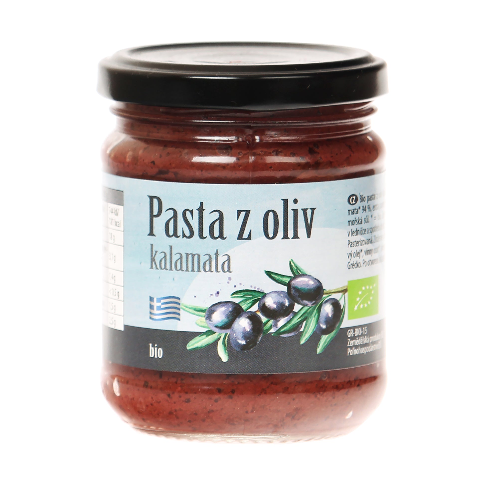 430163 Pasta z oliv kalamata 195 g BIO   BIO NEBIO-1