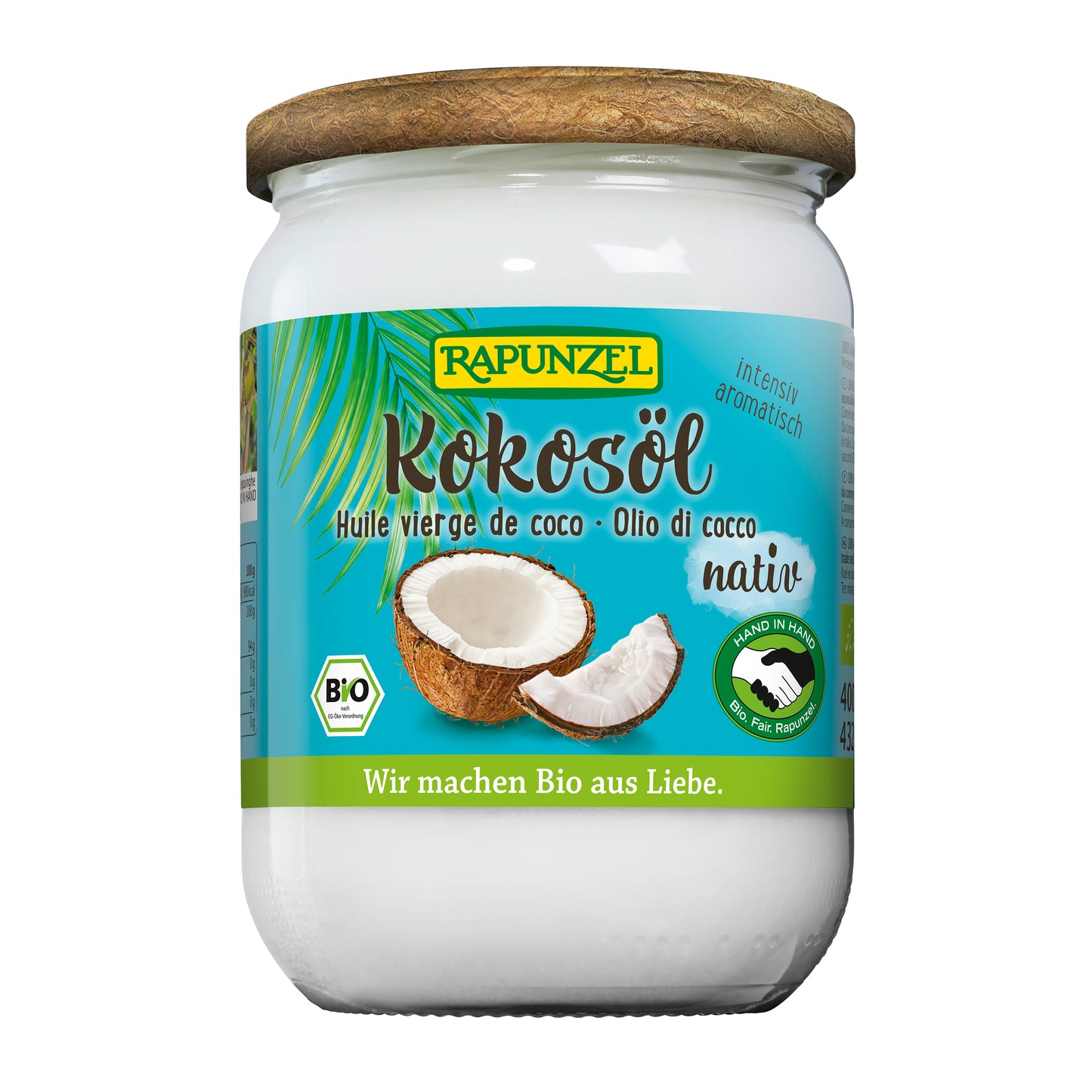 430174 Olej kokosový lisovaný za studena 400 g BIO   RAPUNZEL-1