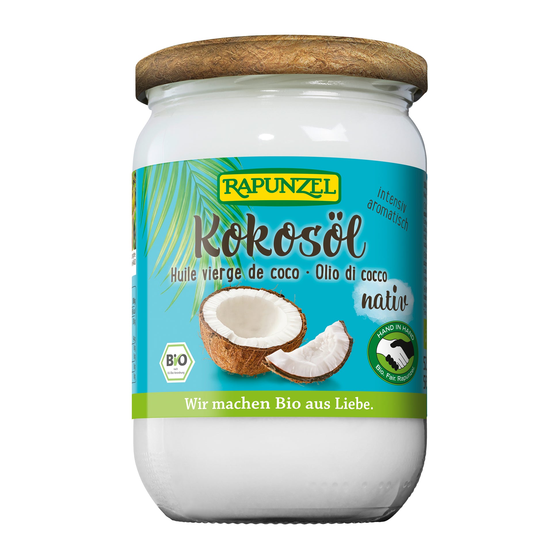 430175 Olej kokosový lisovaný za studena 525 g BIO   RAPUNZEL-1