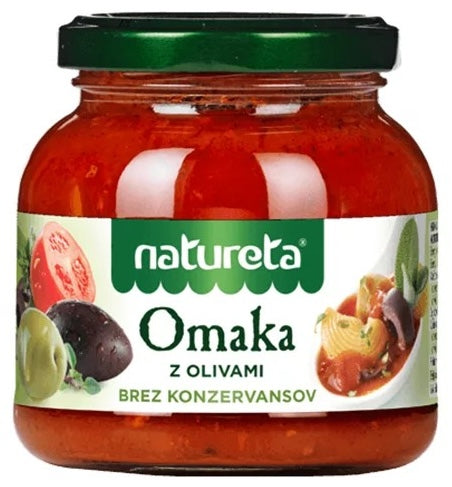 Natureta Prima olivová omáčka 280g