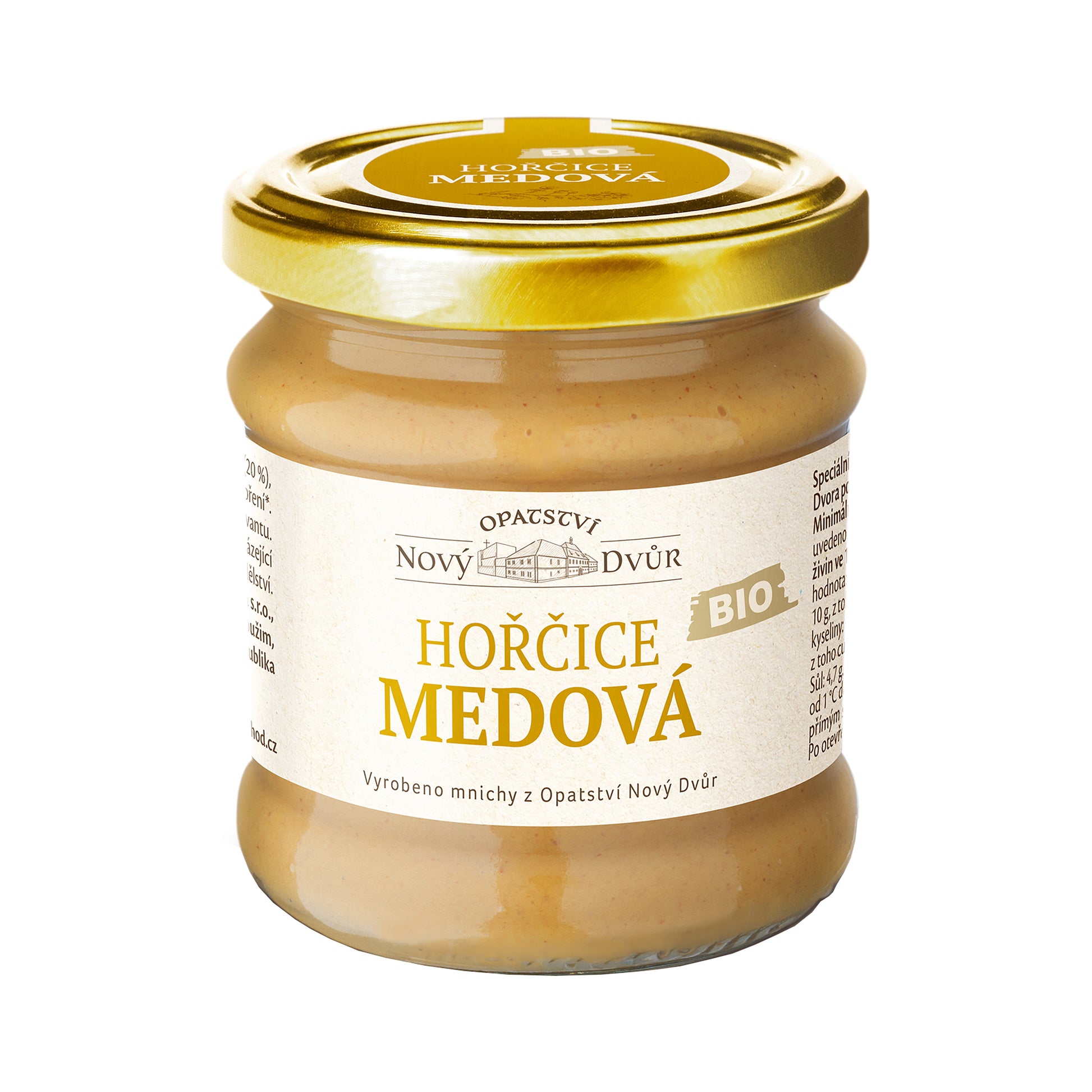 440214 Hořčice medová 205 g BIO   LABORA-1
